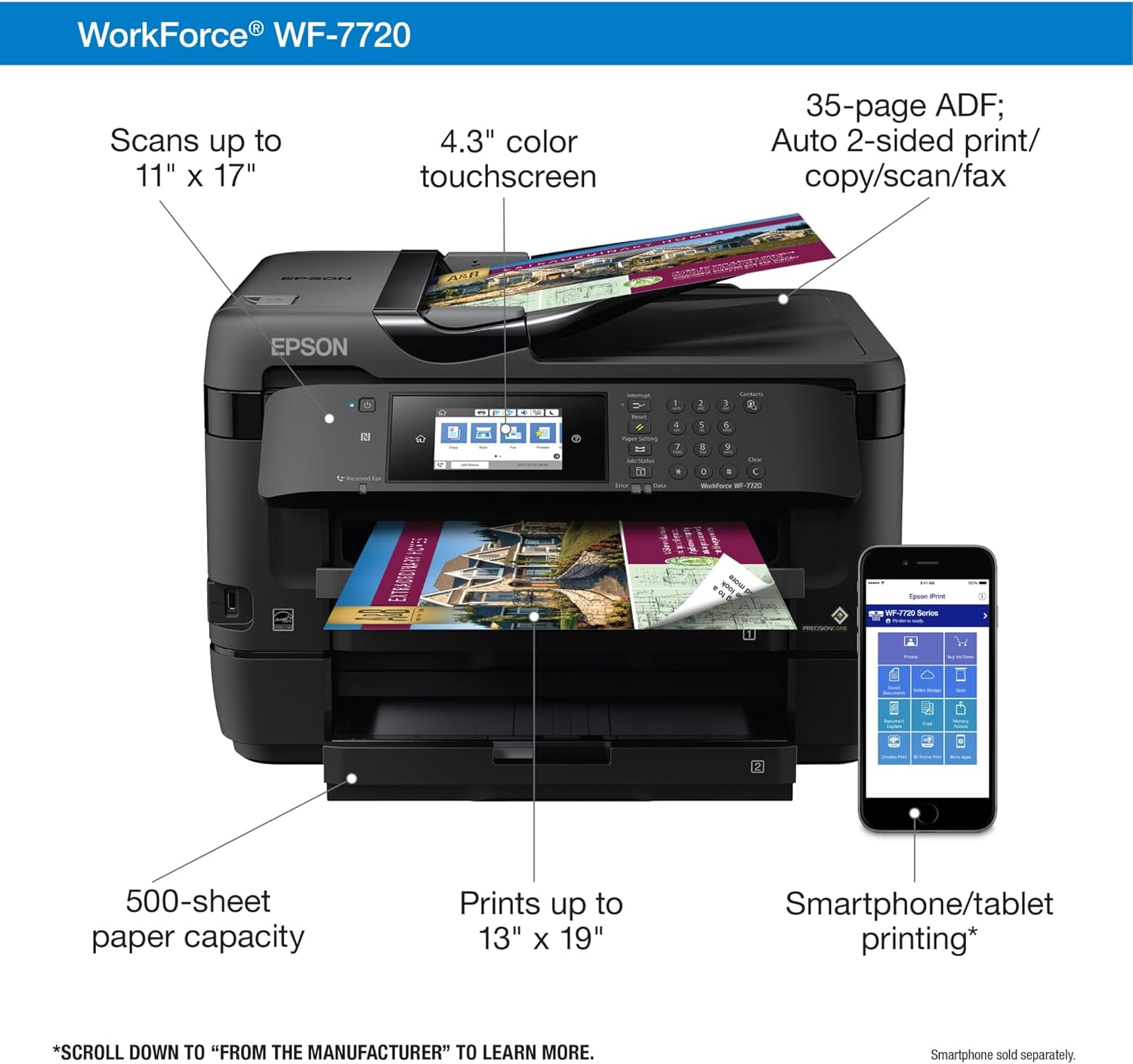 Epson WorkForce WF-7720 Image 1